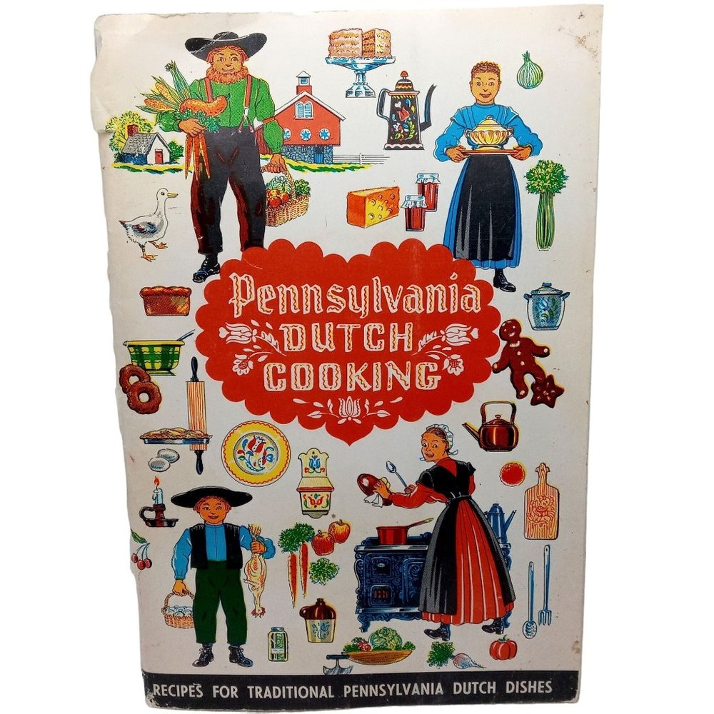 Pennsylvania Dutch Cooking Recipe Booklet Vintage 1960 Cookbook Collectible